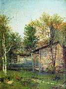 Isaac Levitan Sunny Day painting